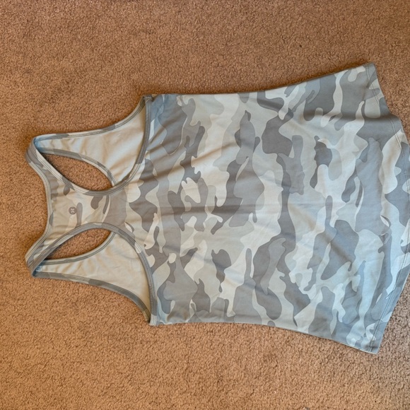 Camo Racerback Tank Top - Picture 2 of 3